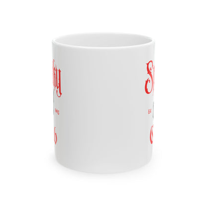 Spooky Club Ceramic Mug, (11oz, 15oz)