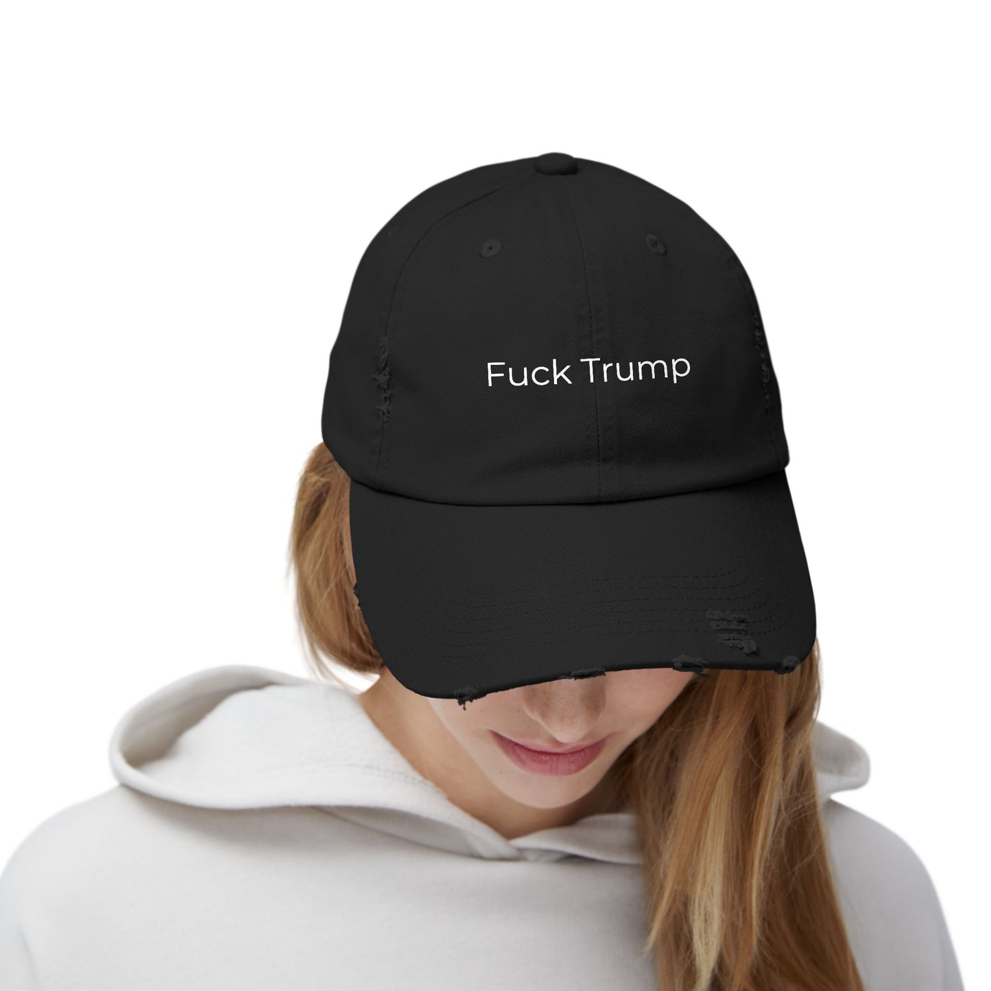 F Trump Unisex Distressed Cap