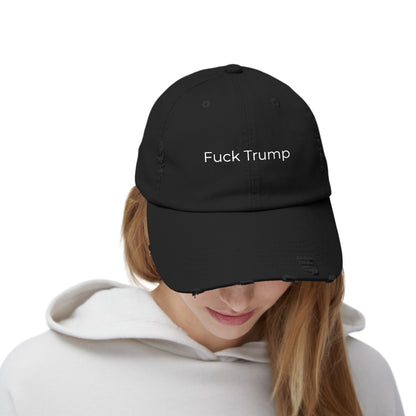 F Trump Unisex Distressed Cap