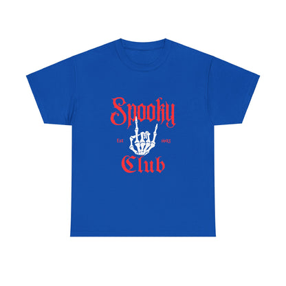 Spooky Club Unisex Heavy Cotton Tee