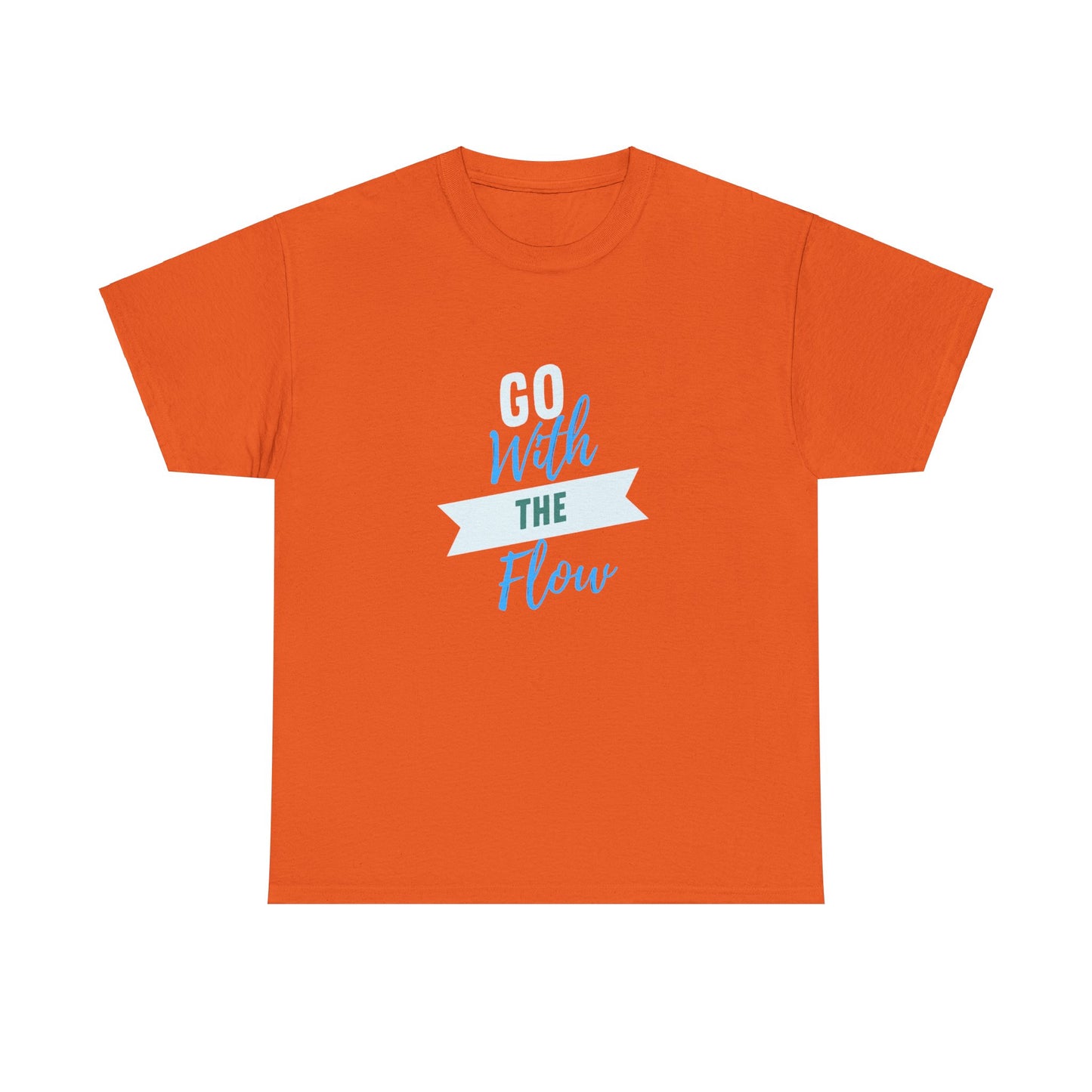 Go With the Flow Unisex Heavy Cotton Tee