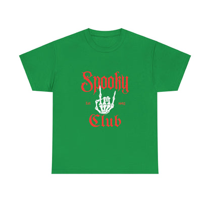 Spooky Club Unisex Heavy Cotton Tee