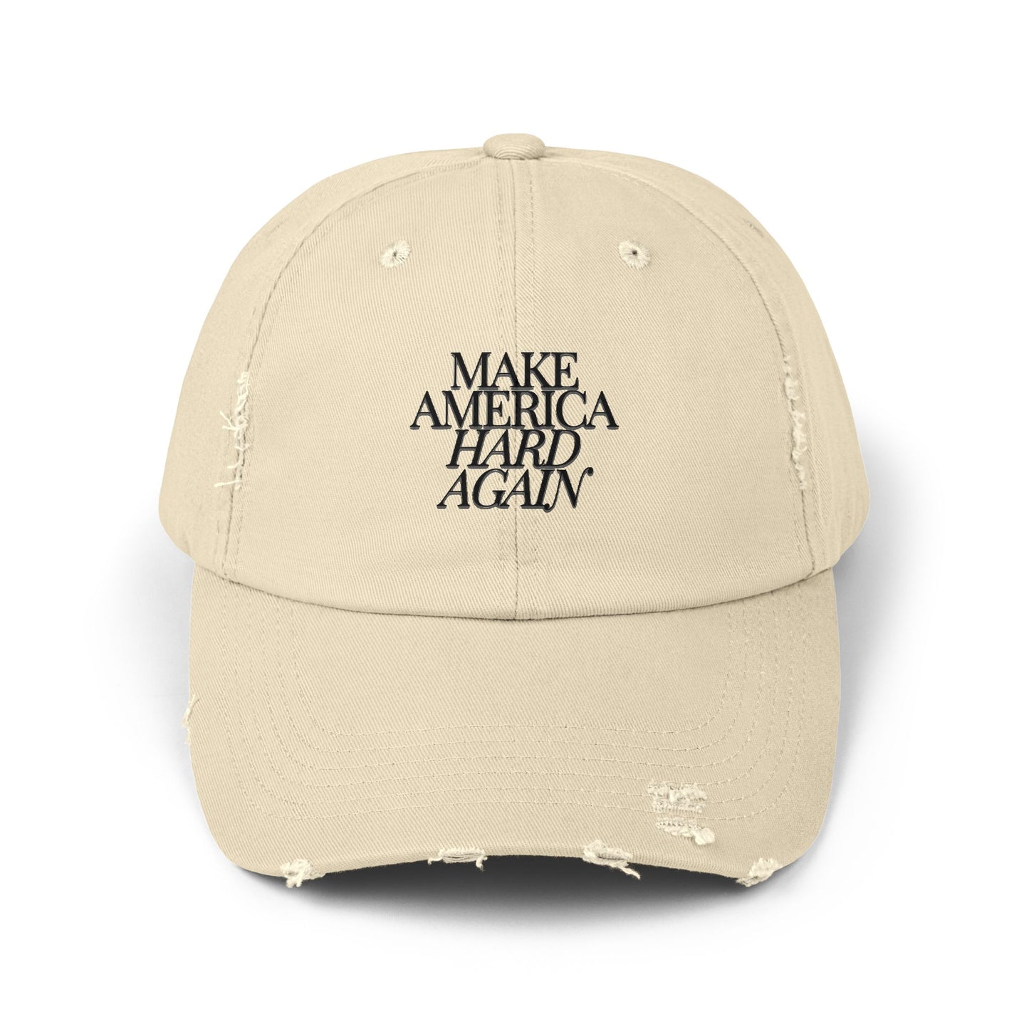 Make America Unisex Distressed Cap