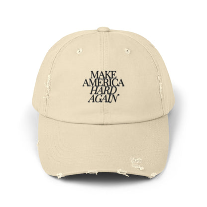 Make America Unisex Distressed Cap