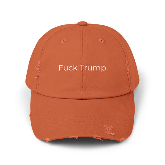 F Trump Unisex Distressed Cap