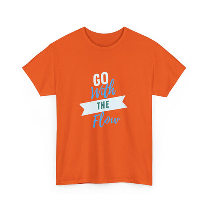 Go With the Flow Unisex Heavy Cotton Tee