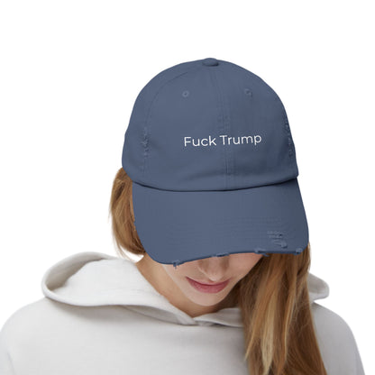 F Trump Unisex Distressed Cap