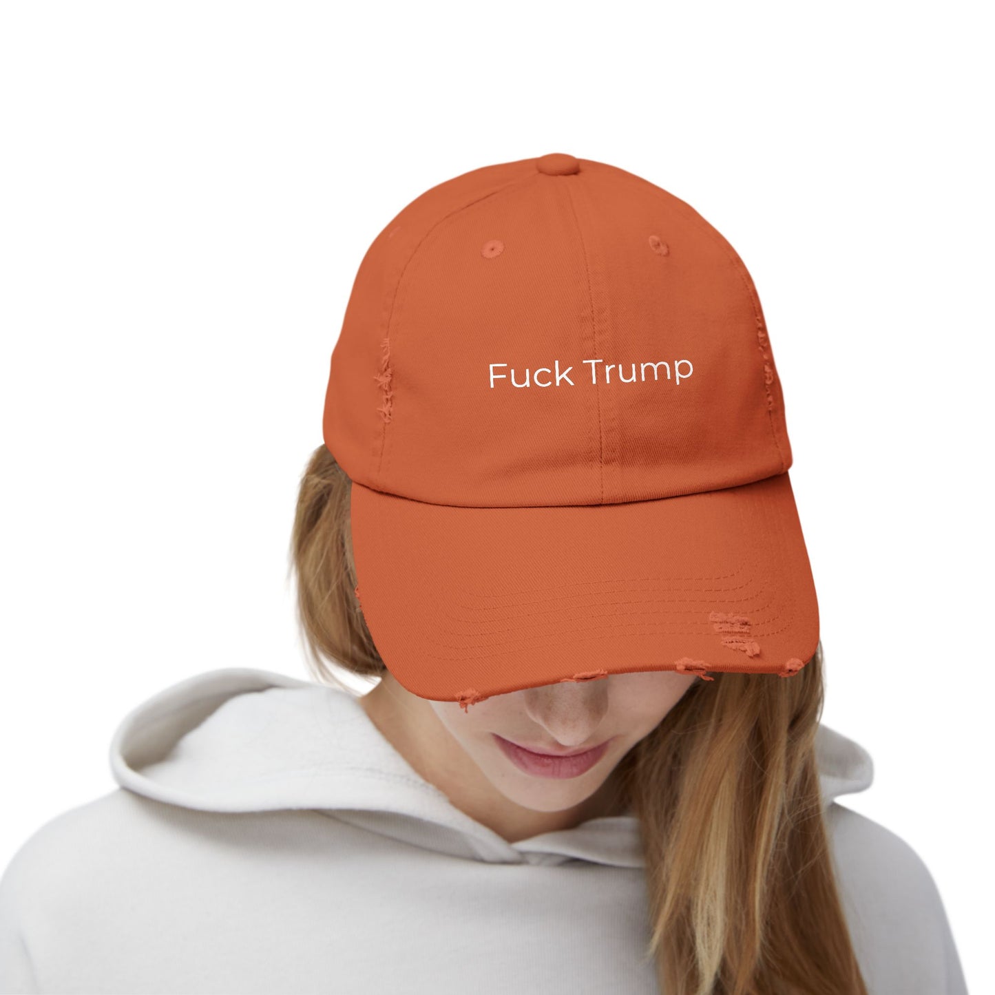 F Trump Unisex Distressed Cap