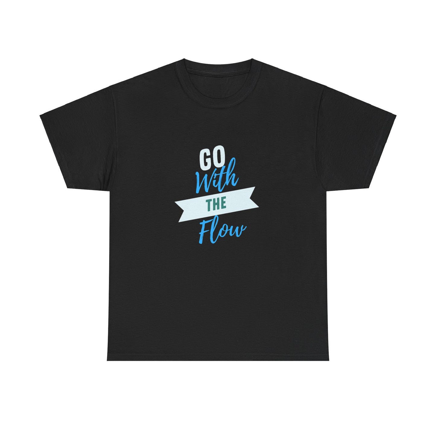 Go With the Flow Unisex Heavy Cotton Tee