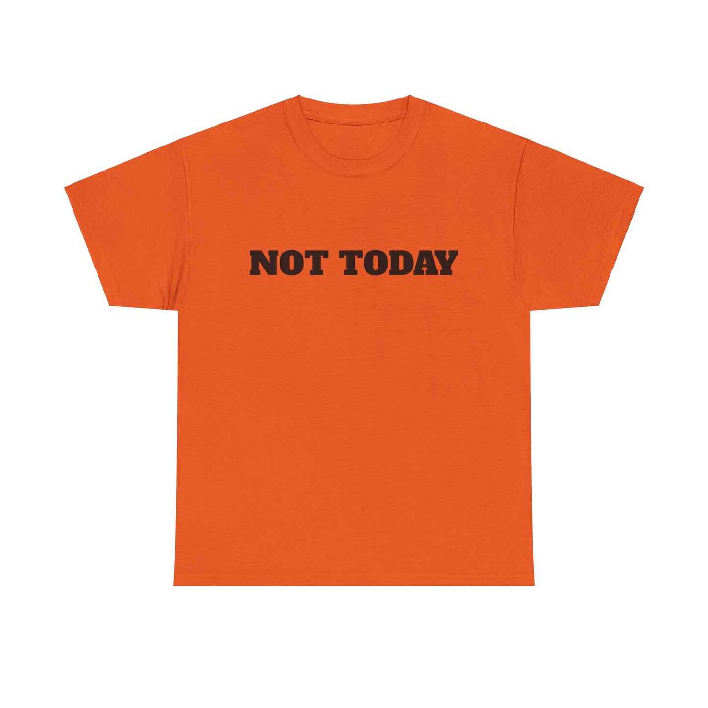 Not Today Unisex Heavy Cotton Tee