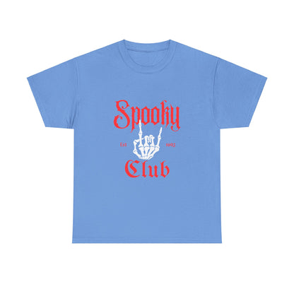 Spooky Club Unisex Heavy Cotton Tee