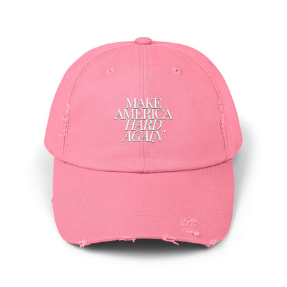 Make America Unisex Distressed Cap