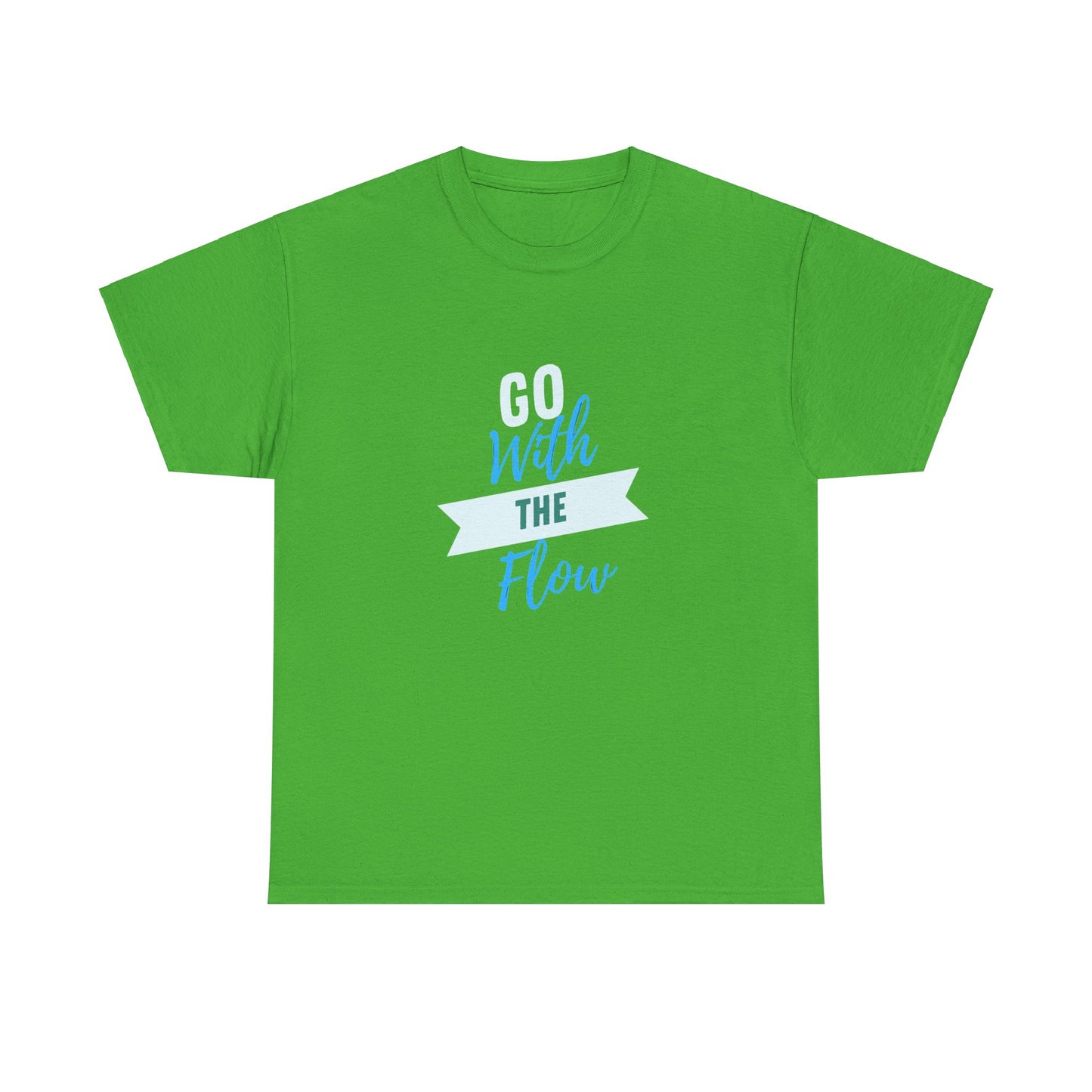 Go With the Flow Unisex Heavy Cotton Tee