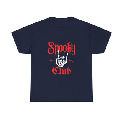 Spooky Club Unisex Heavy Cotton Tee