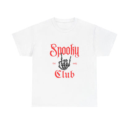 Spooky Club Unisex Heavy Cotton Tee