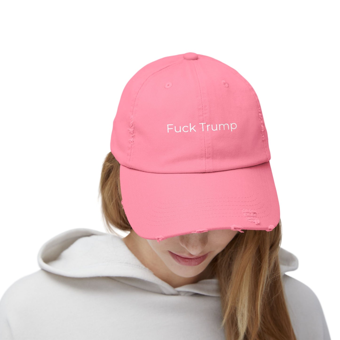 F Trump Unisex Distressed Cap
