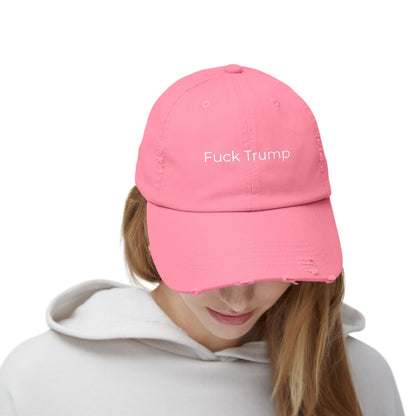 F Trump Unisex Distressed Cap