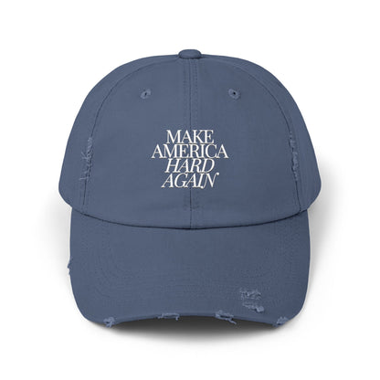 Make America Unisex Distressed Cap