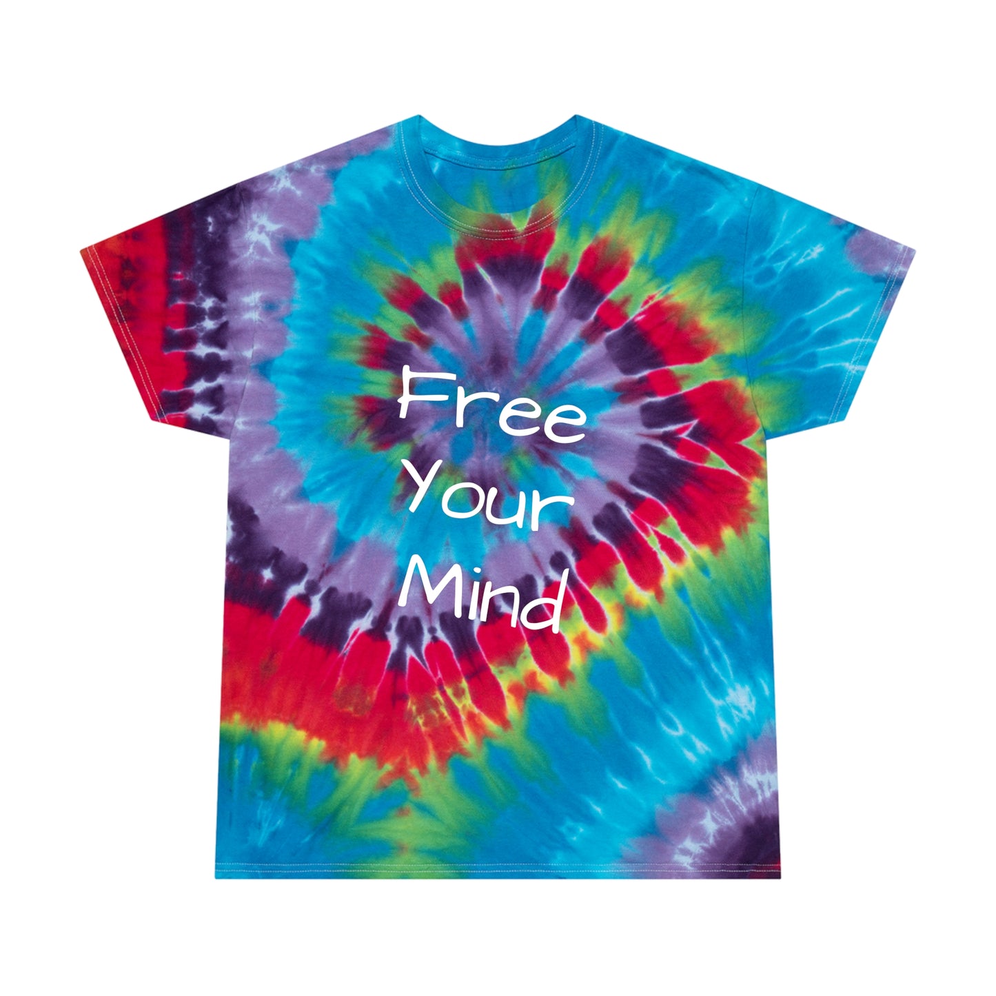 Free Your Mind Tie-Dye Tee, Spiral
