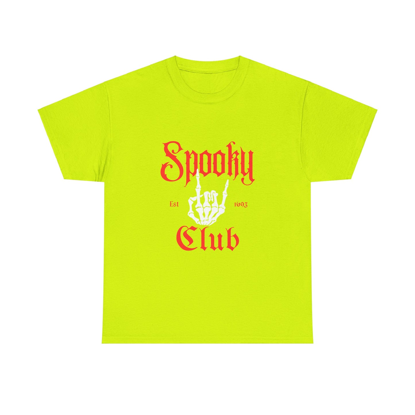 Spooky Club Unisex Heavy Cotton Tee
