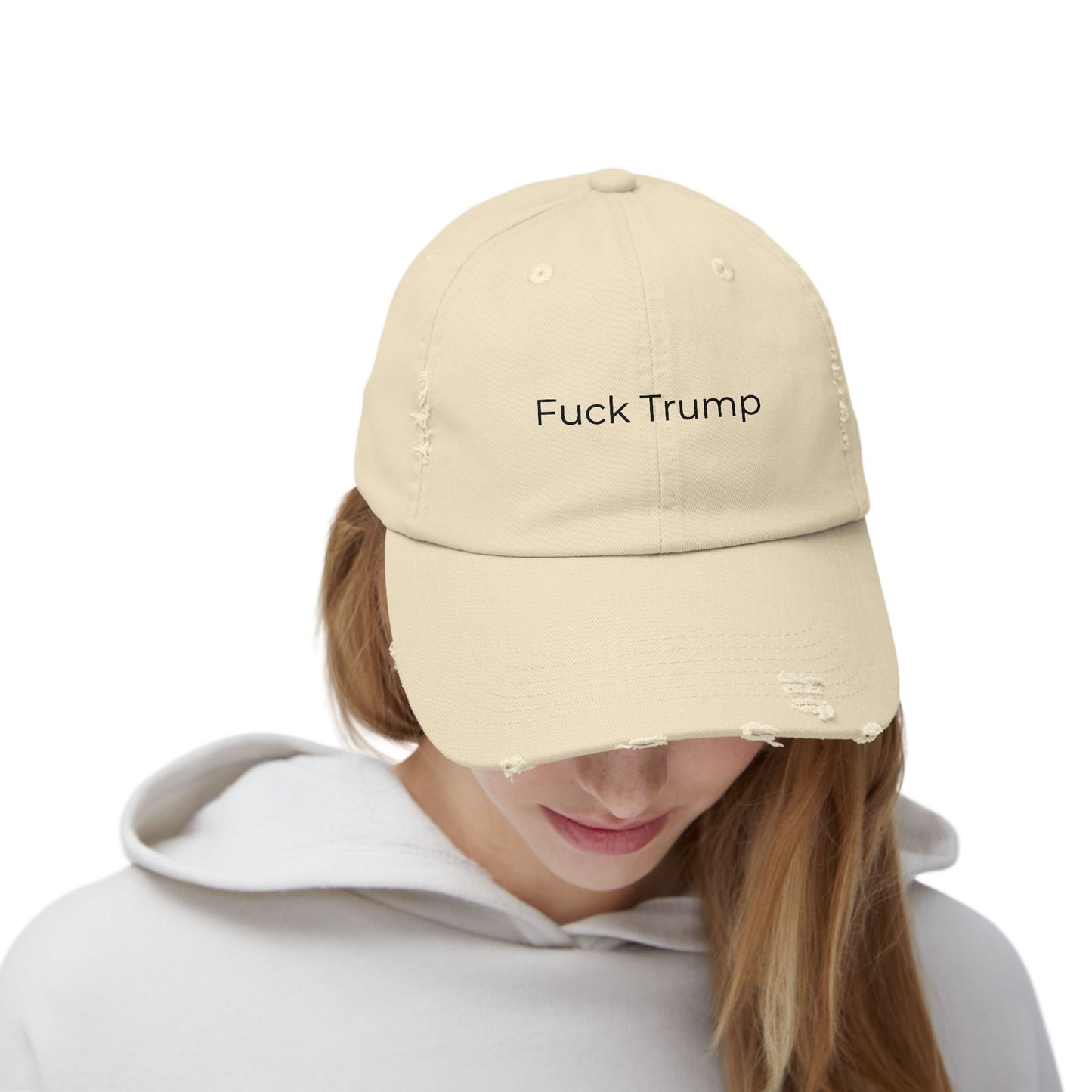 F Trump Unisex Distressed Cap