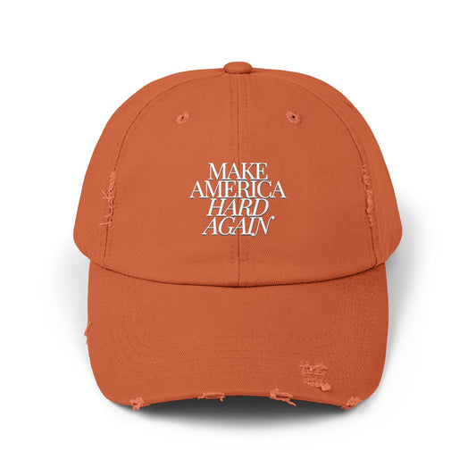 Make America Unisex Distressed Cap