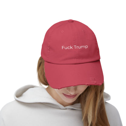 F Trump Unisex Distressed Cap