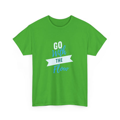 Go With the Flow Unisex Heavy Cotton Tee
