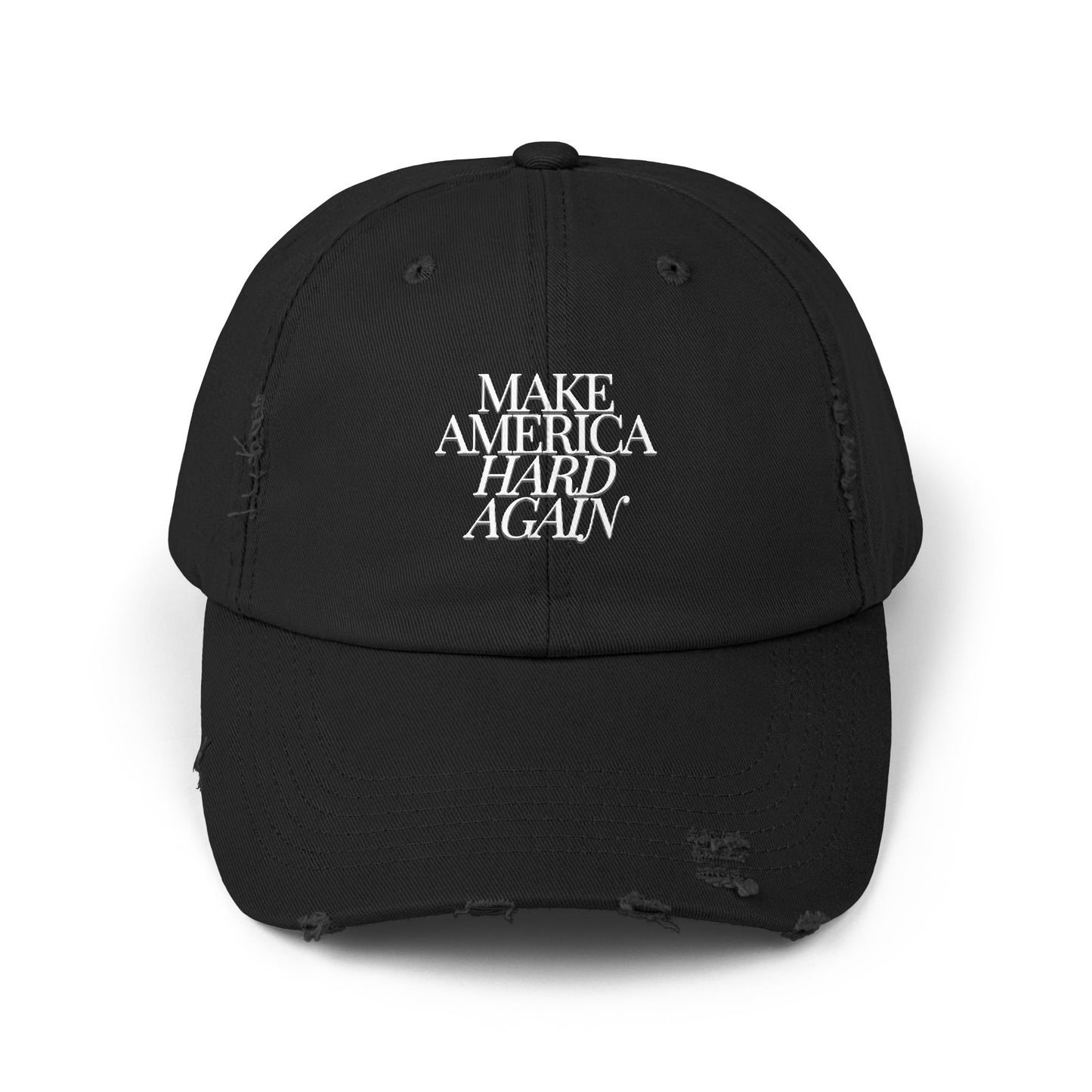 Make America Unisex Distressed Cap
