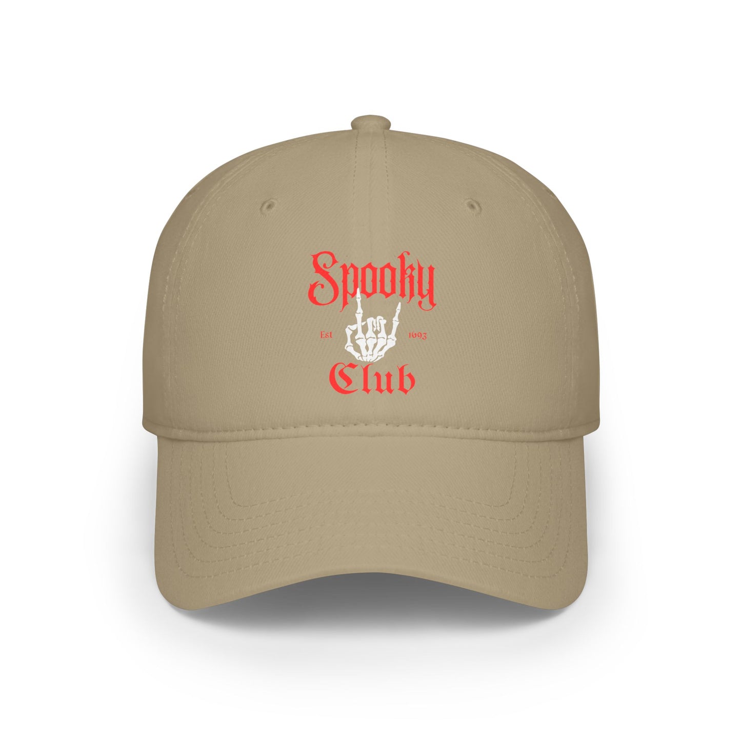 Spooky Club Low Profile Baseball Cap