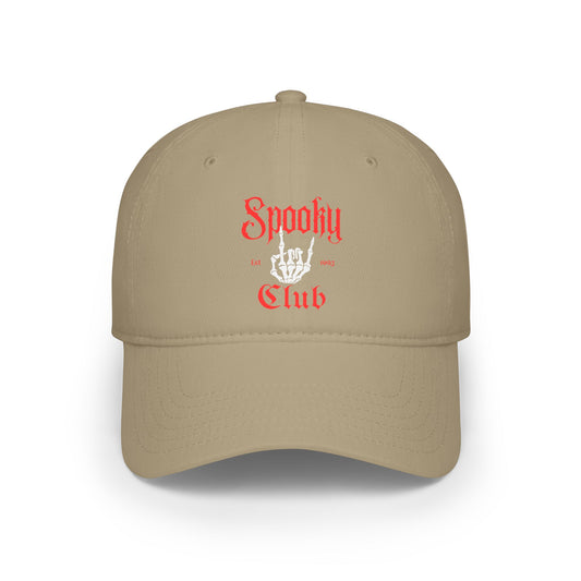 Spooky Club Low Profile Baseball Cap