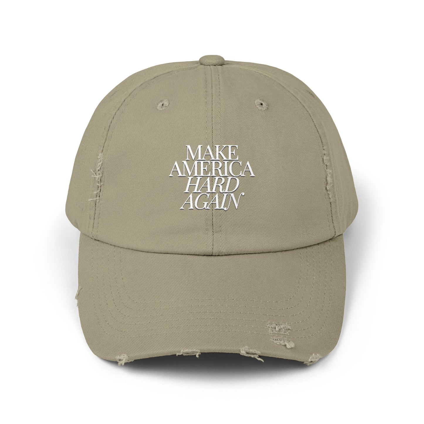 Make America Unisex Distressed Cap