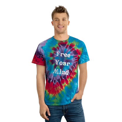 Free Your Mind Tie-Dye Tee, Spiral