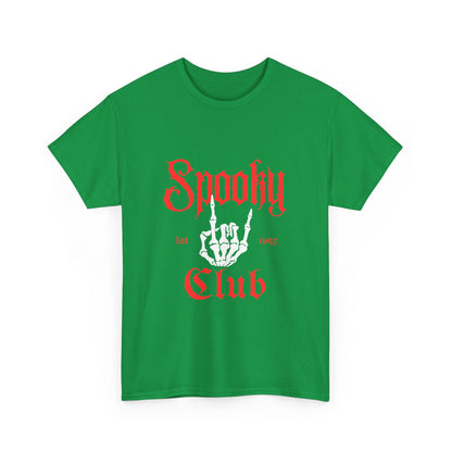 Spooky Club Unisex Heavy Cotton Tee