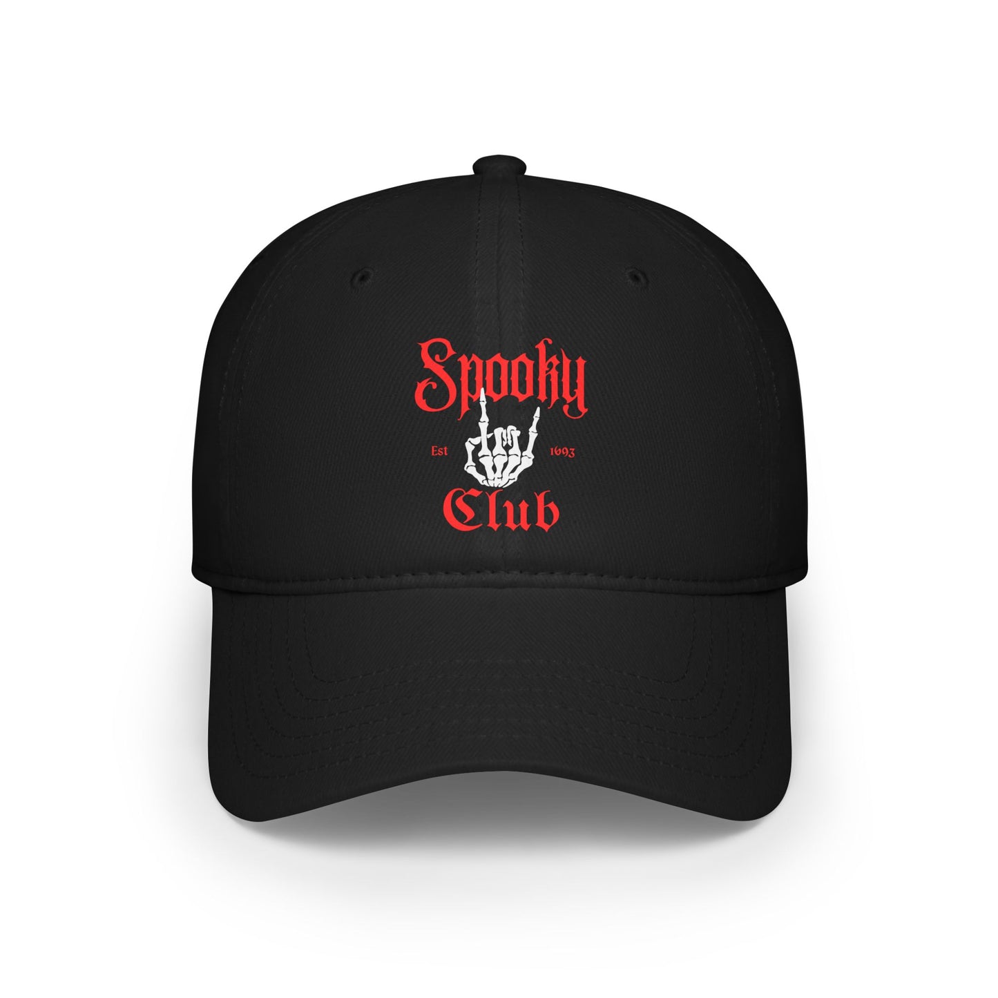Spooky Club Low Profile Baseball Cap