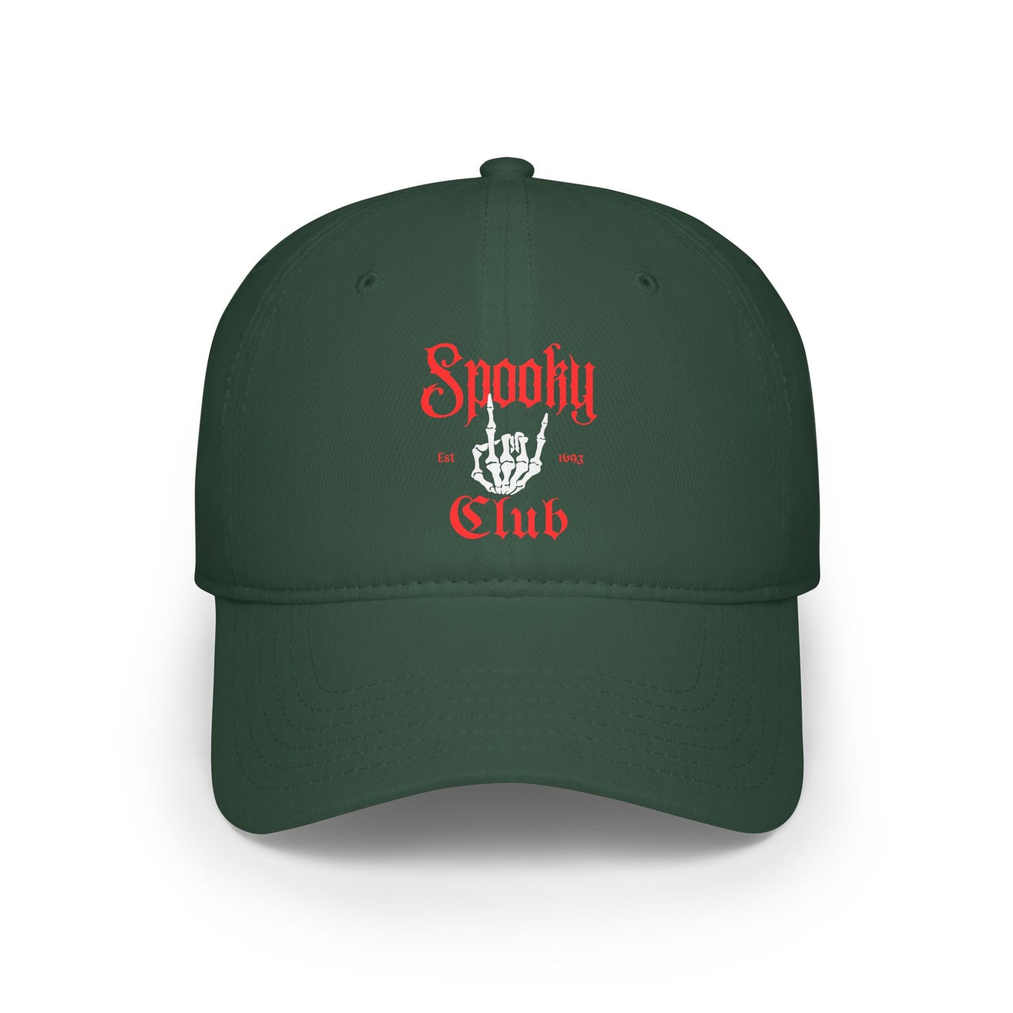 Spooky Club Low Profile Baseball Cap
