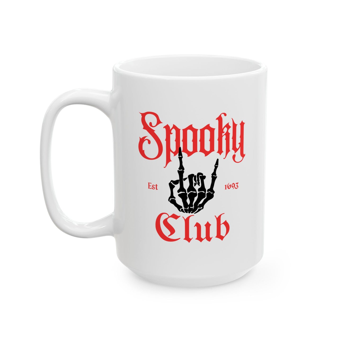 Spooky Club Ceramic Mug, (11oz, 15oz)