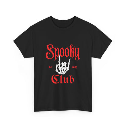Spooky Club Unisex Heavy Cotton Tee