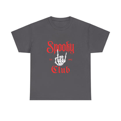 Spooky Club Unisex Heavy Cotton Tee