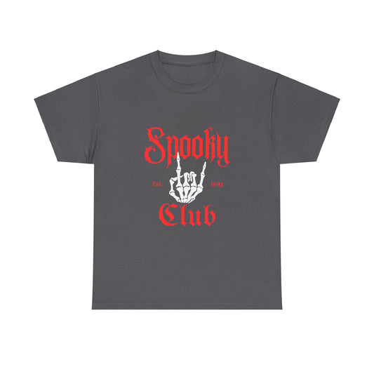 Spooky Club Unisex Heavy Cotton Tee