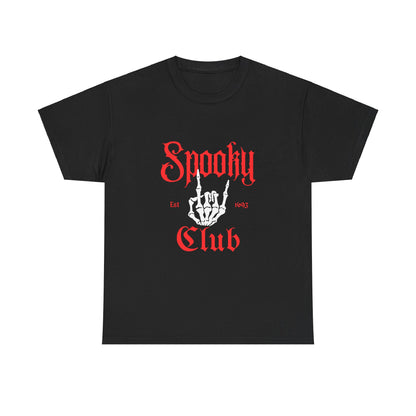 Spooky Club Unisex Heavy Cotton Tee