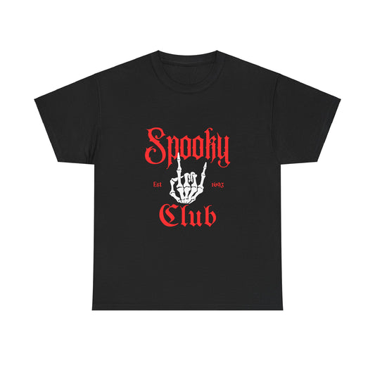 Spooky Club Unisex Heavy Cotton Tee