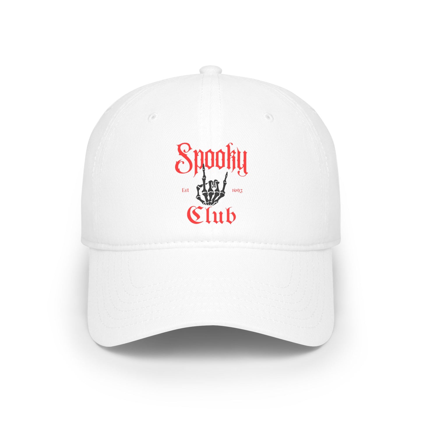 Spooky Club Low Profile Baseball Cap